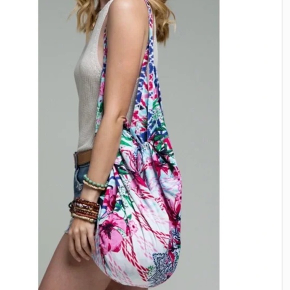 🎉Host Pick x2🎉 NWT Very Colorful California  Dreaming Bohemian Bag! - Picture 5 of 8